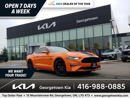 Used 2020 Ford MUSTANG GT Premium 5.0L RWD NAV 56K KM LTHR