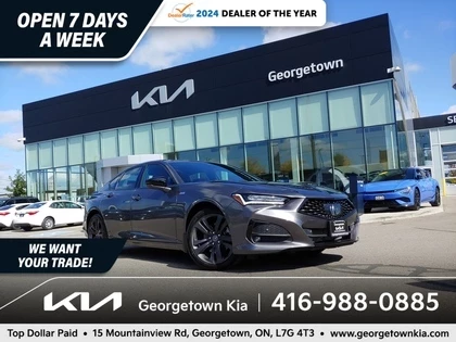 Used 2023 Acura TLX A-Spec 2.0L AWD SUNROOF NAV 25K KM LTHR