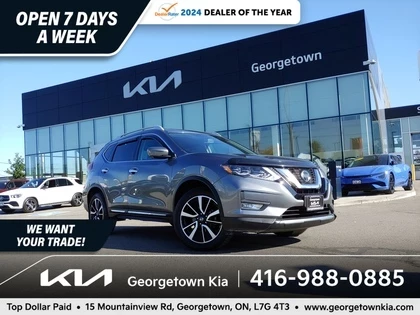 Used 2018 Nissan ROGUE SL 2.5L AWD SUNROOF 37K KM NAV LTHR