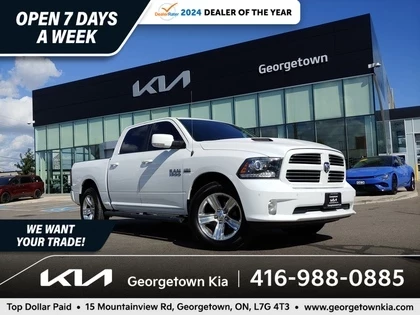 Used 2017 RAM 1500 Sport 5.7L 4WD SUNROOF NAV TONNEAU LTHR