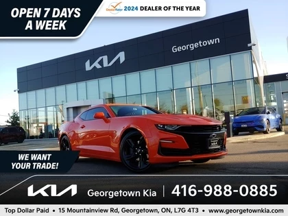 Used 2019 Chevrolet CAMARO 1SS 6.2L RWD 6 SPD M/T BU CAM 70K KM