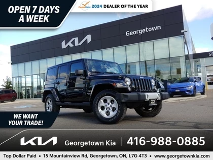 Used 2015 Jeep WRANGLER UNLIMITED Sahara 3.6L 4WD NAV HTD SEATS ALPINE SOUND