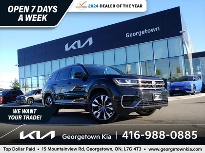 Used 2022 Volkswagen ATLAS Execline 3.6L AWD 6 SEAT SUNROOF NAV 68K KM