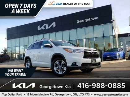 Used 2015 Toyota HIGHLANDER Limited 3.5L AWD 7 SEAT SUNROOF NAV LTHR