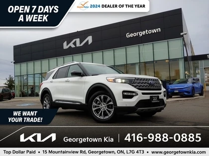Used 2022 Ford EXPLORER Limited 2.3L 4WD 6 SEAT SUNROOF NAV 67K KM