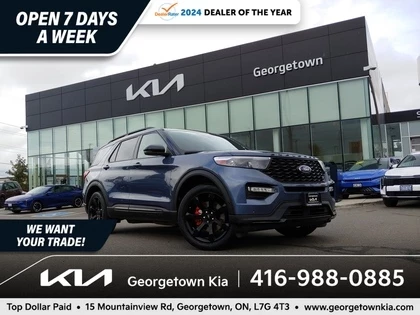 Used 2021 Ford EXPLORER ST 3.0L 4WD 6 SEAT SUNROOF NAV 66K KM