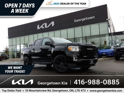 Used 2021 GMC CANYON Elevation 3.6L 4WD NAV 53K KM TONNEAU