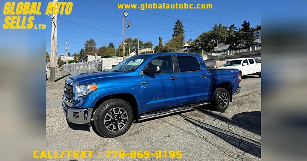 Used 2016 Toyota TUNDRA CREWMAX 5.7L REBUILT TITLE CrewMax 5.7L Rebuilt Title