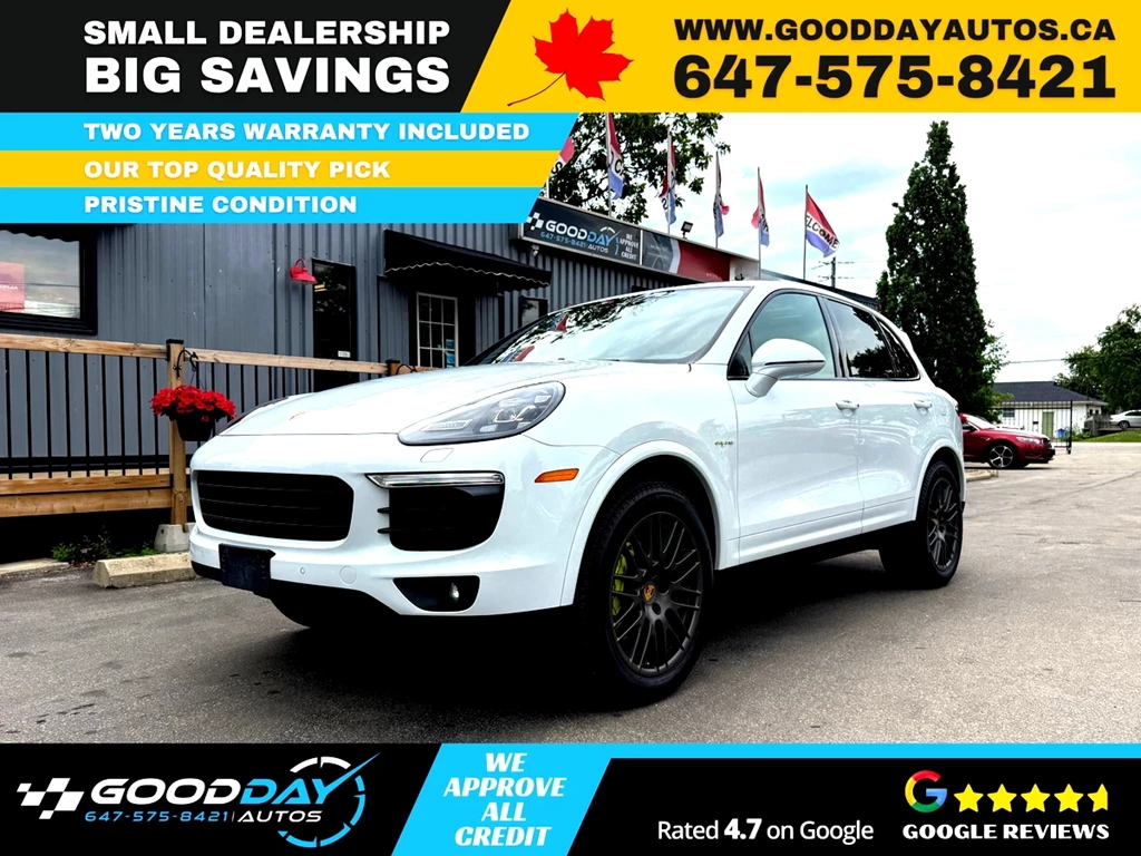 Used 2018 Porsche CAYENNE S E-HYBRID PLATINUM EDITION WINTR TIRS 