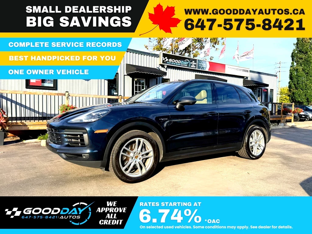Used 2020 Porsche CAYENNE E-HYBRID FULLY LOADED ONE OWNER PORSCHE 