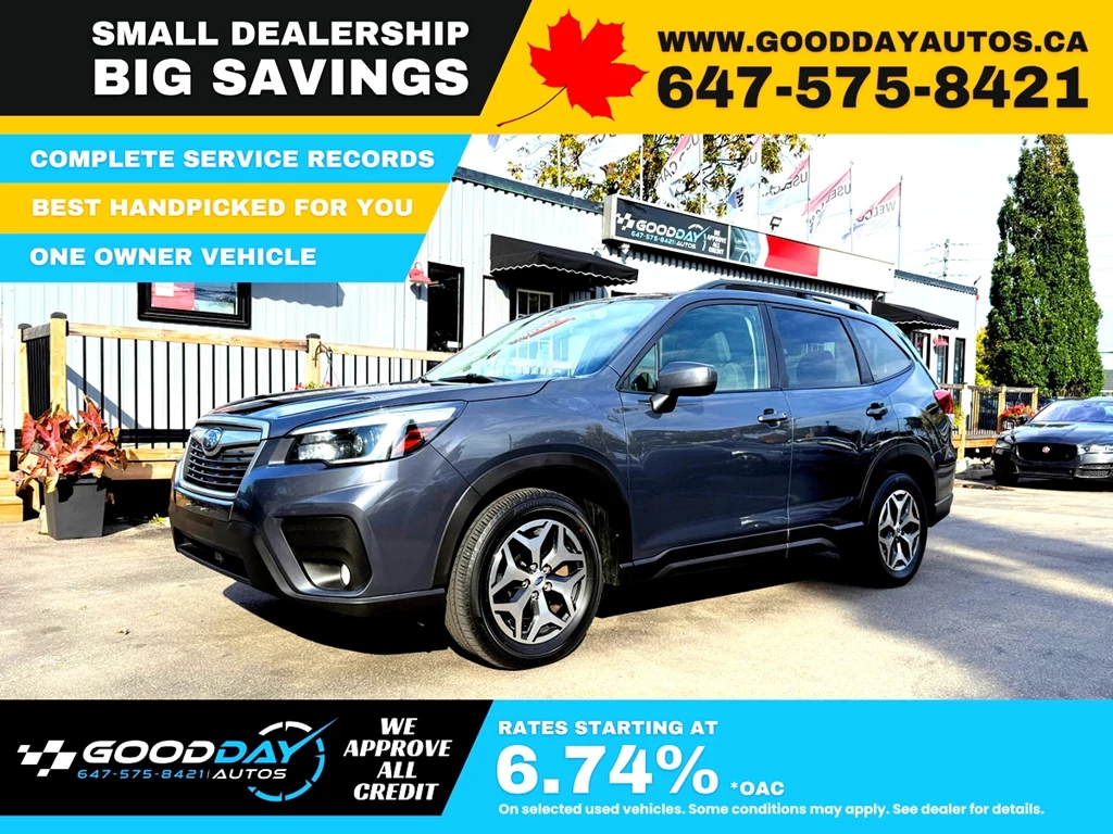 Used 2021 Subaru FORESTER TOURING W/EYESIGHT NO ACCIDENT ONE OWNE 