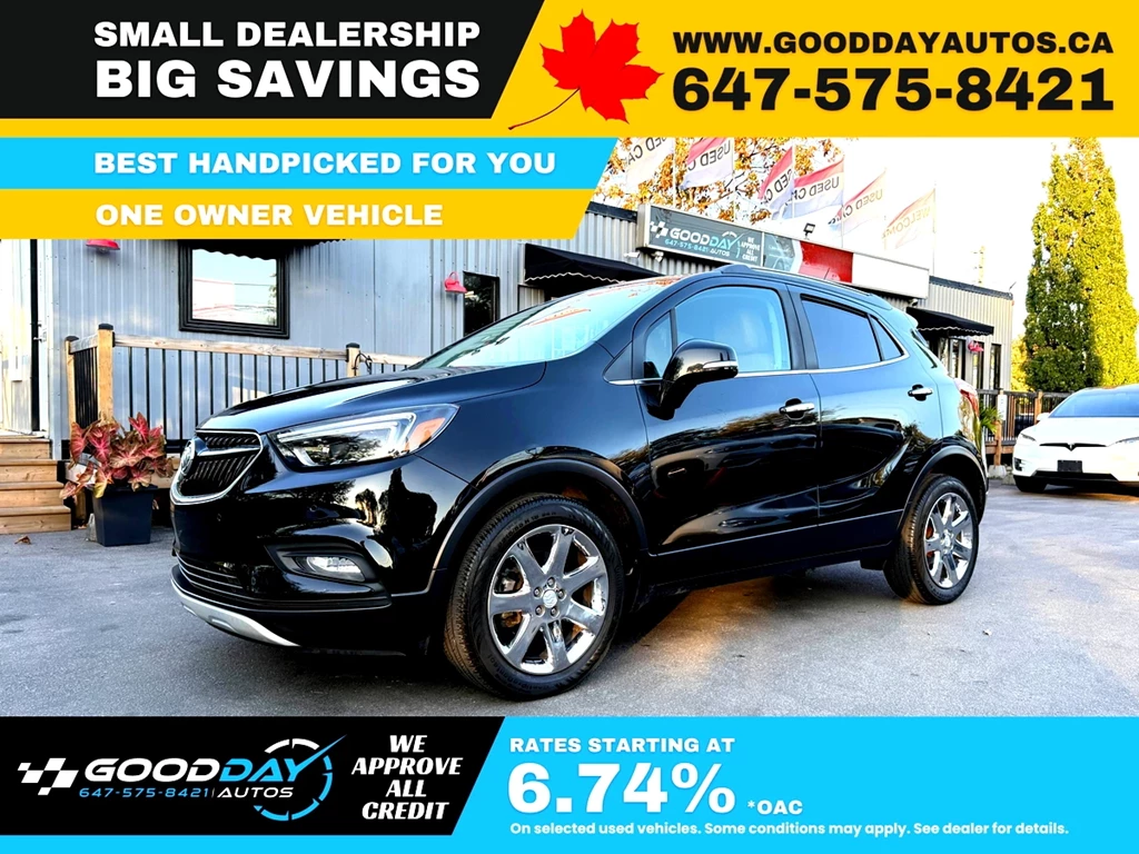 Used 2019 Buick ENCORE ESSENCE AWD LOW MILEAGE 2 SETS OF TIRS & R 