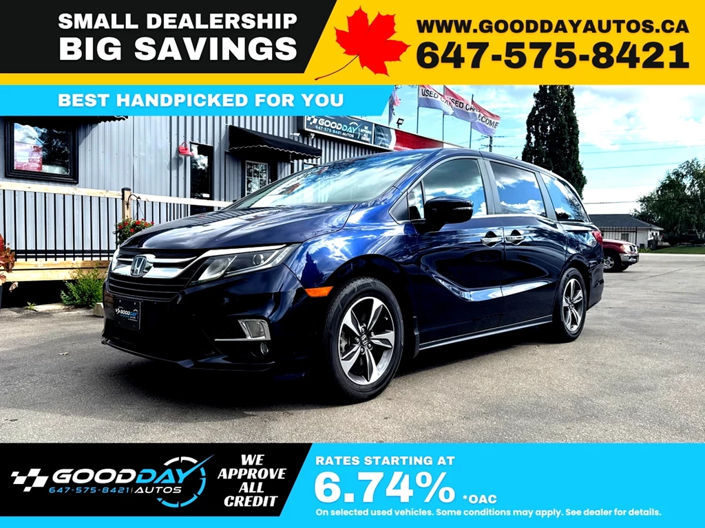 Used 2020 Honda ODYSSEY EX-L LOW KMS NO ACCIDENT MINT CONDITION I 