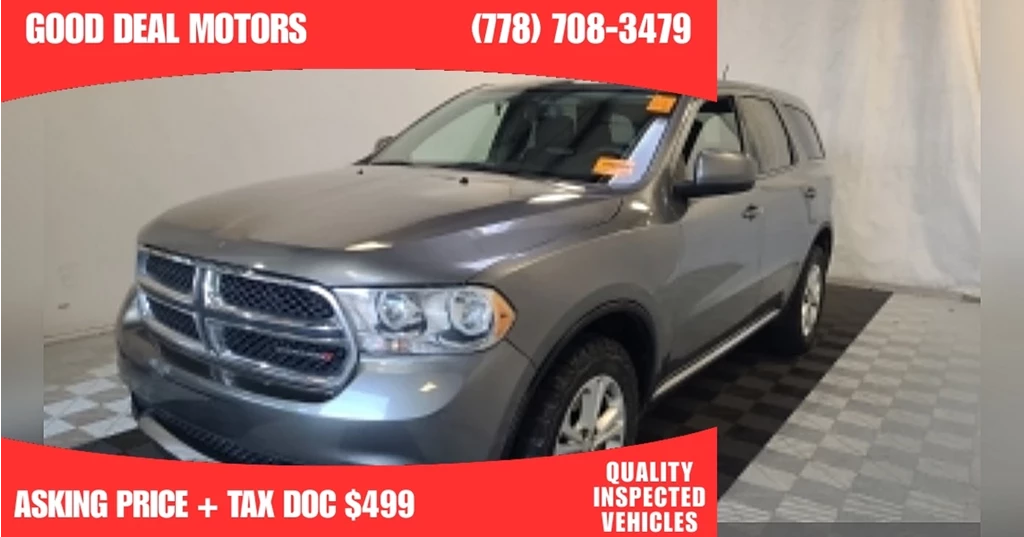 Used 2013 Dodge DURANGO 4WD 4DR SXT 4WD 4dr SXT