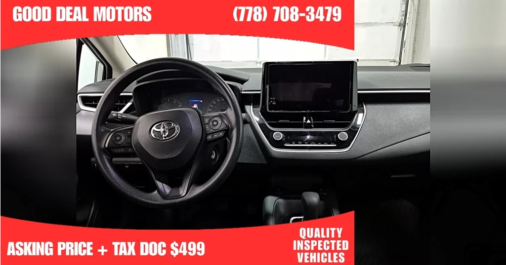 Used 2024 Toyota COROLLA LE CVT (NATL LE CVT (Natl)