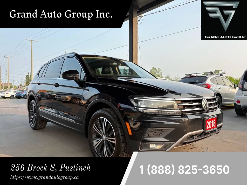 Used 2018 Volkswagen TIGUAN AWD 