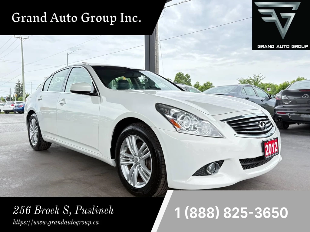 Used 2012 Infiniti G37 AWD 