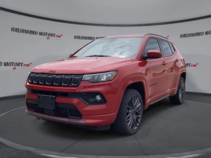 Used 2022 Jeep COMPASS (RED) Edition 4X4 | Factory Remote Start | Heated Seats | Leather