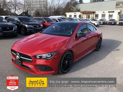 Used 2020 Mercedes-Benz CLA 250 COUPE 4DR ALL-WHEEL DRIVE 4MATIC LEATHE 