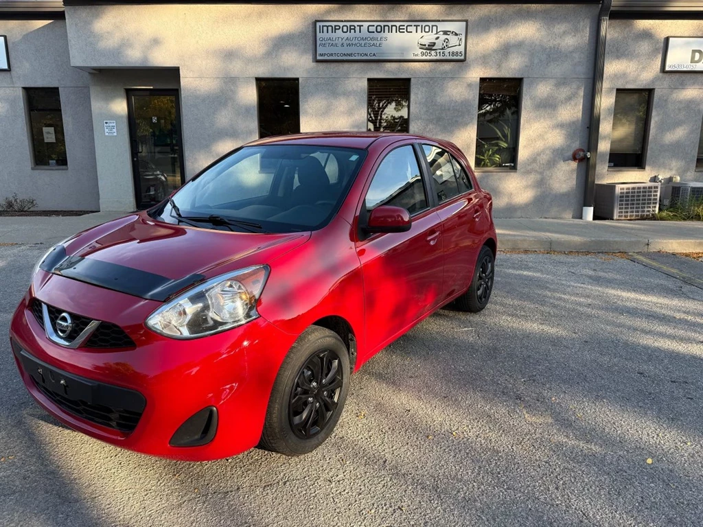 Used 2016 Nissan MICRA 4D HB SV ..AUTO..LOW KM's.BLUETOOTH...CERTIFIED!