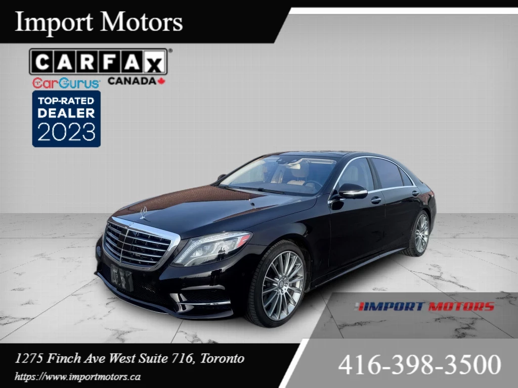 Used 2016 Mercedes-Benz S-CLASS S 550 4DR ALL-WHEEL DRIVE 4MATIC SEDAN 