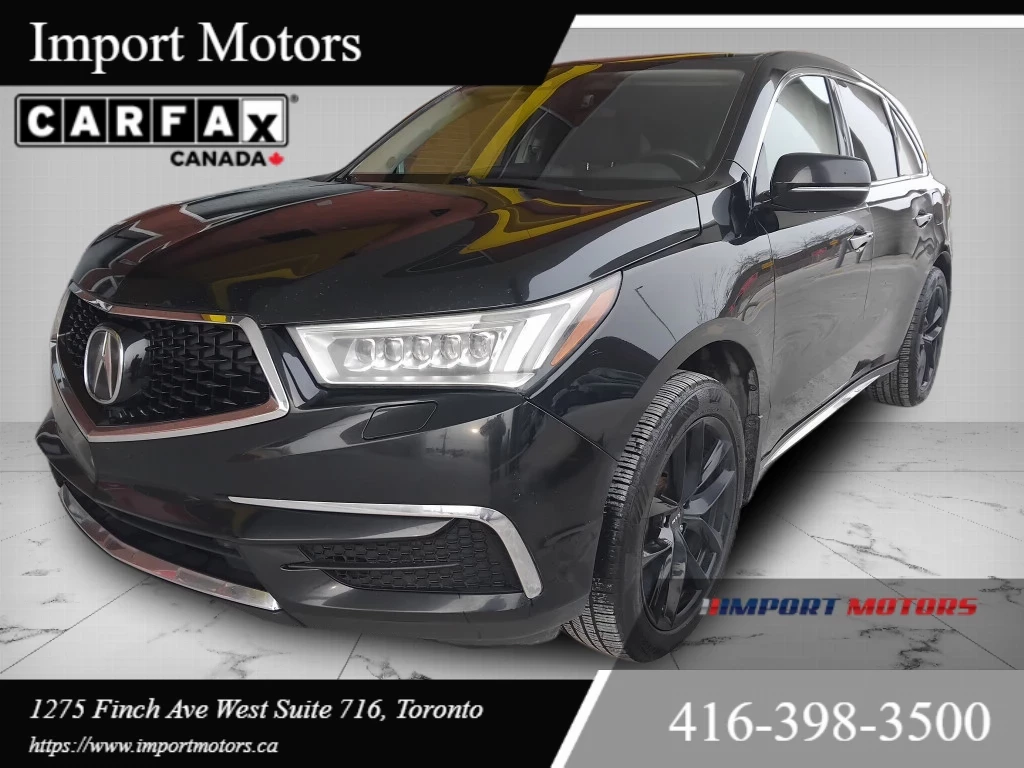 Used 2017 Acura MDX 3.5L W/ADVANCE PACKAGE 4DR ALL-WHEEL D 
