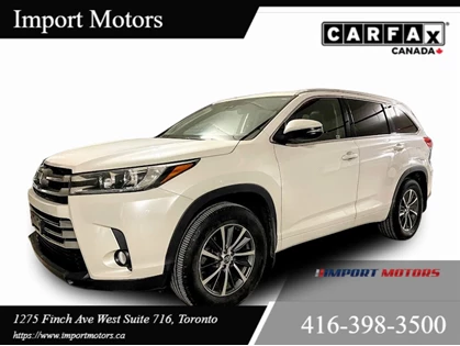 Used 2018 Toyota HIGHLANDER SE 4DR ALL-WHEEL DRIVE AUTOMATIC ACCID 