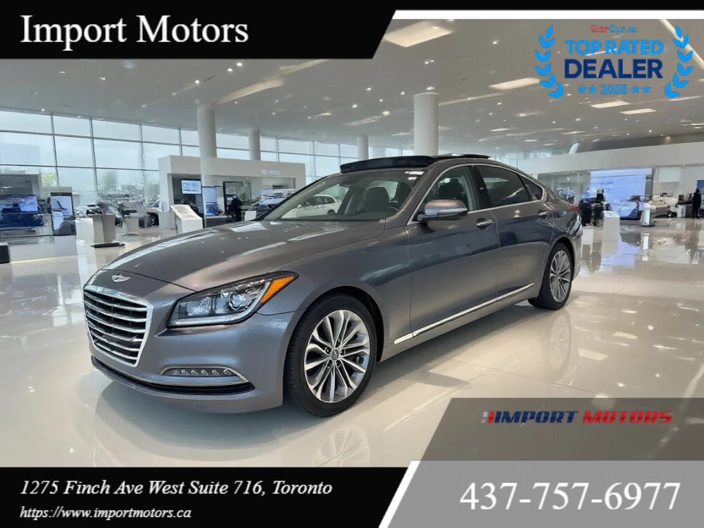 Used 2016 Hyundai GENESIS SEDAN 4DR SEDAN LUXURY 