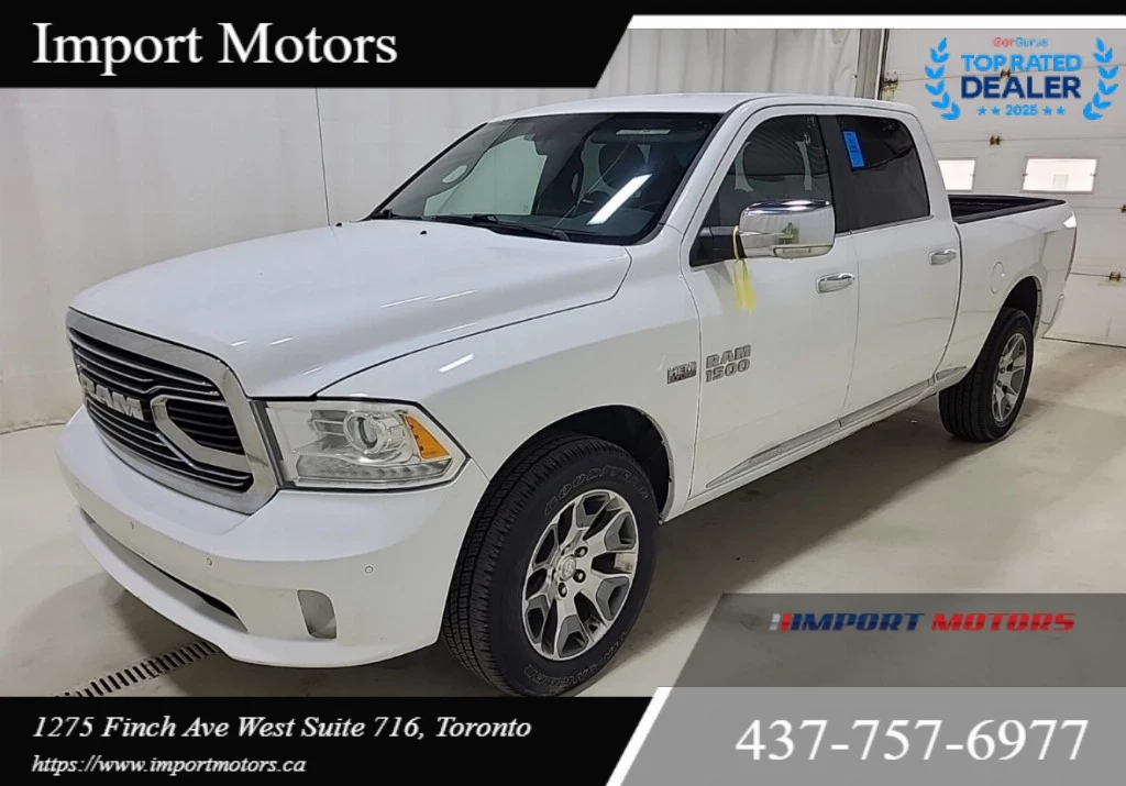 Used 2017 RAM 1500 LARAMIE 4X4 CREW CAB 149 IN. WB AUTOMA 