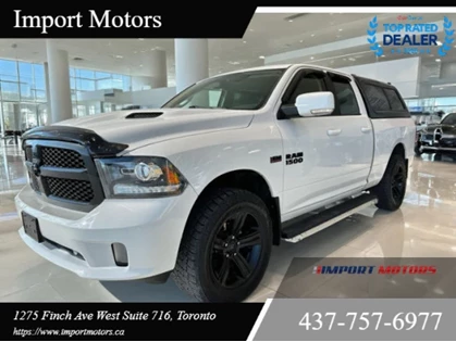 Used 2017 RAM 1500 SPORT 4X4 CREW CAB 149 IN. WB AUTOMATI 