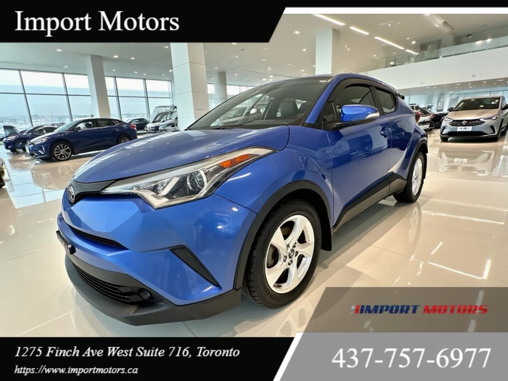 Used 2018 Toyota C-HR XLE 4DR FRONT-WHEEL DRIVE SPORT UTILIT 