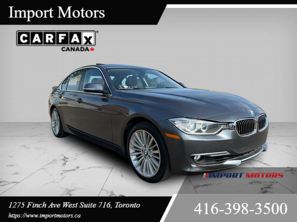 Used 2013 BMW 3 SERIES 4DR SDN 328I XDRIVE AWD LEATHER SUNROO 
