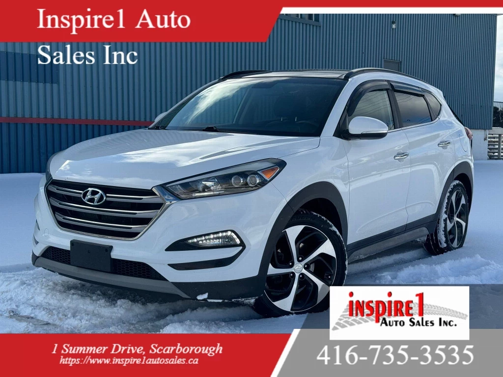 Used 2017 Hyundai TUCSON LIMITED 4DR ALL-WHEEL DRIVE AUTOMATIC 