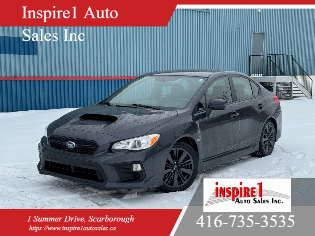 Used 2018 Subaru WRX BASE 4DR ALL-WHEEL DRIVE SEDAN MANUAL 