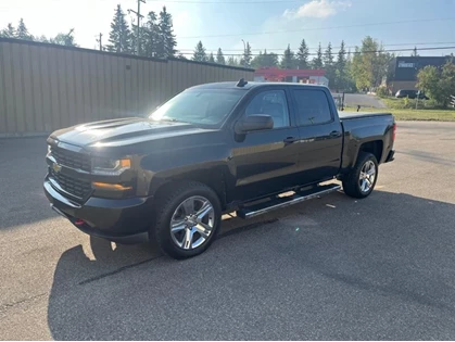 Used 2018 Chevrolet SILVERADO 1500 CUSTOM CREW CA 