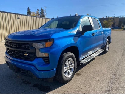 Used 2022 Chevrolet SILVERADO 1500 CUSTOM CREW CA 