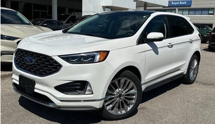 Used 2024 Ford EDGE TITANIUM SUNROOF AWD 