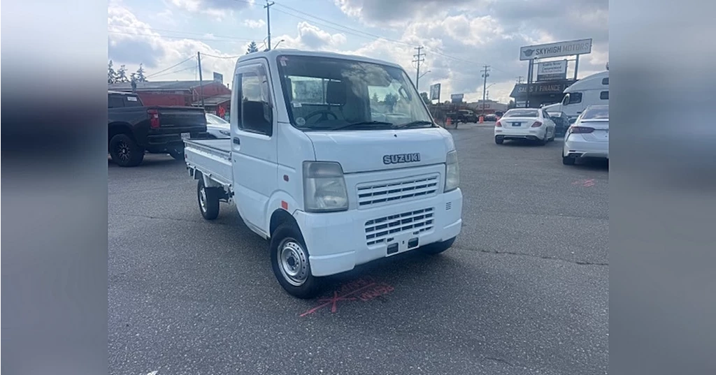 Used 2002 Suzuki CARRY 4WD Kei Truck
