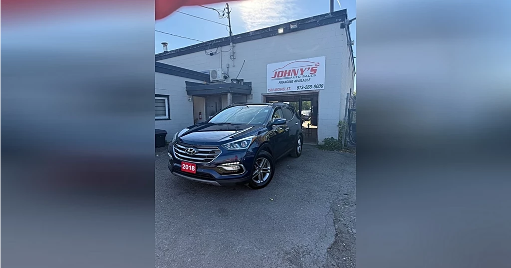 Used 2018 Hyundai SANTA FE SPORT AWD 2.4L Luxury AWD