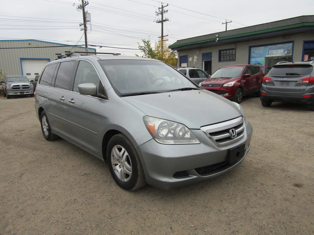 Used 2007 Honda ODYSSEY EX-L-POWER DOORS-8 PASSENGERS-LEATHER 