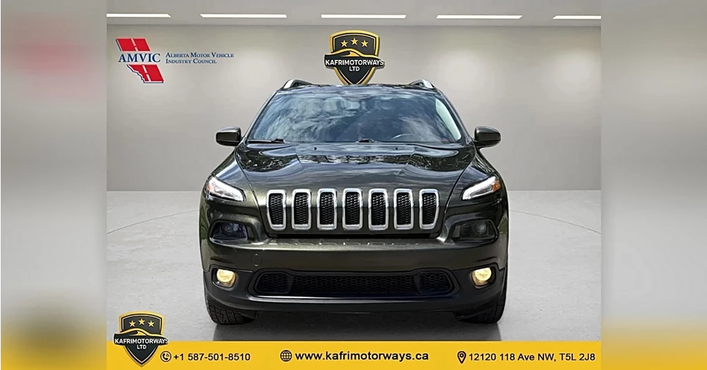 Used 2015 Jeep CHEROKEE 4WD 4DR NORTH 4WD 4dr North