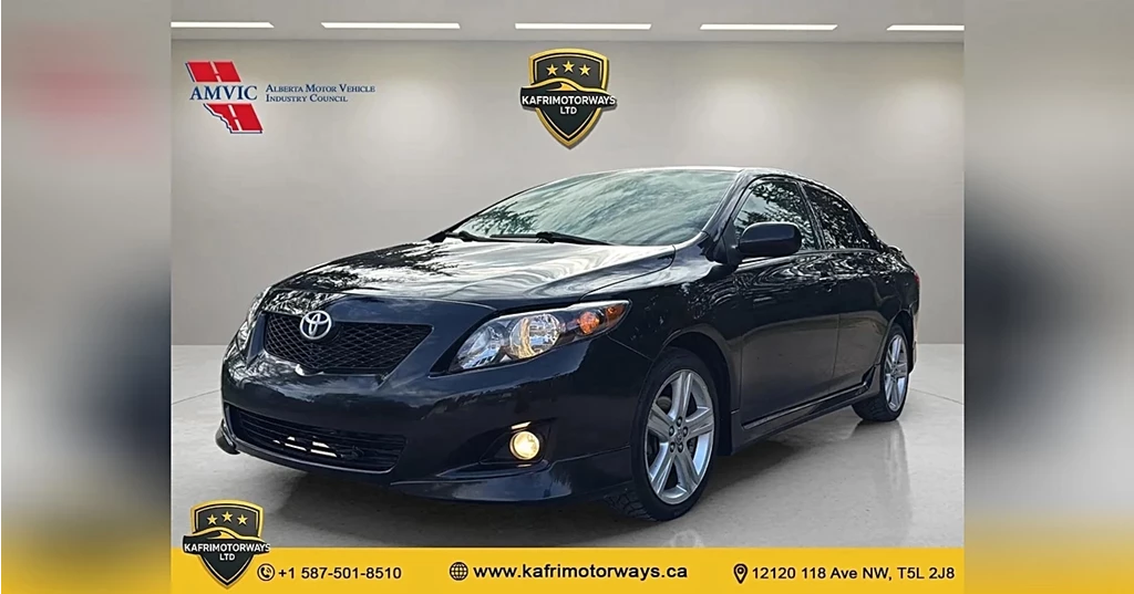 Used 2009 Toyota COROLLA 4DR SDN MAN XRS (NATL 4dr Sdn Man XRS (Natl)