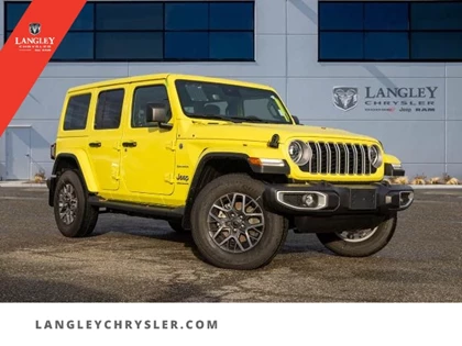 New 2024 Jeep WRANGLER SAHARA 4DR 4X4 