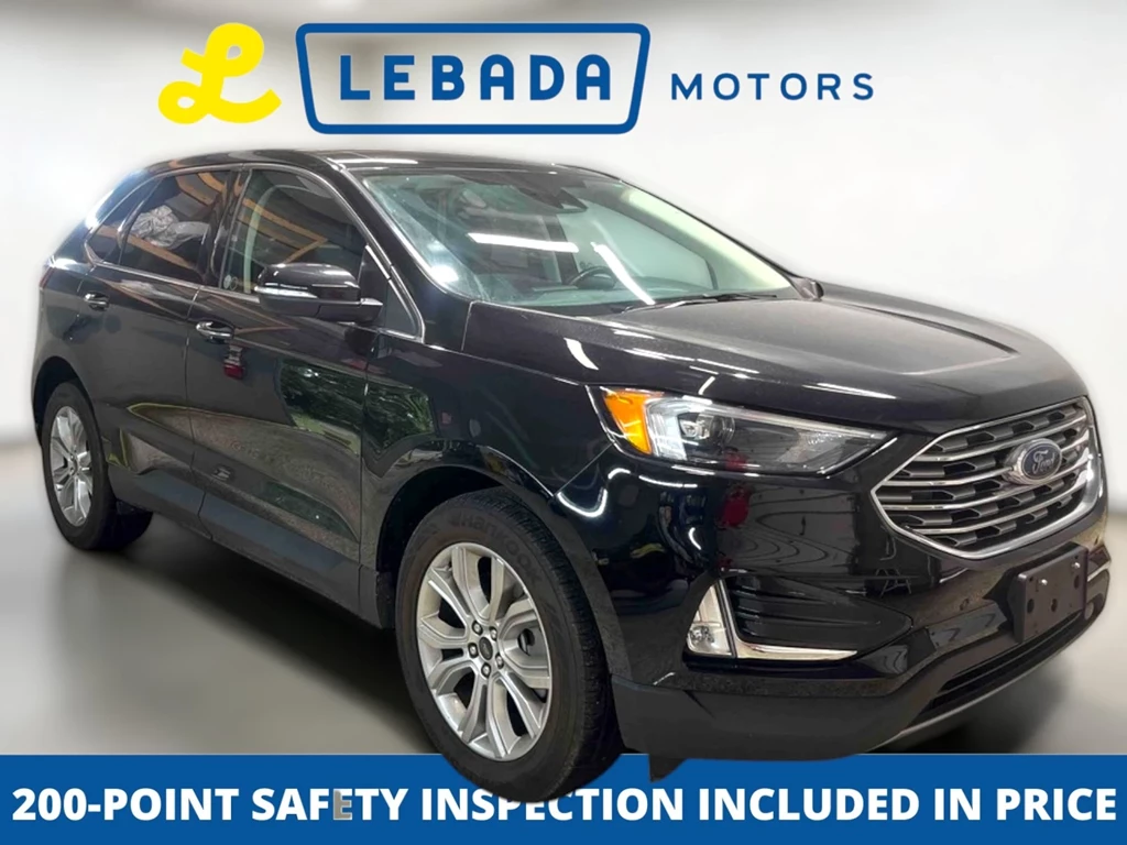 Used 2023 Ford EDGE TITANIUM AWD | SUNROOF | LEATHER INTERIOR | R 