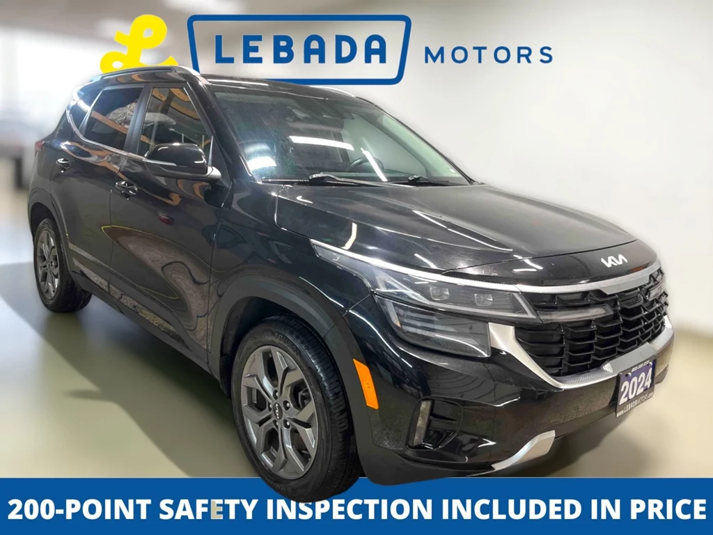 Used 2024 Kia SELTOS EX AWD | LEATHER | SUNROOF | REMOTE STAR... 