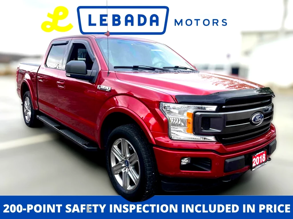 Used 2018 Ford F-150 XLT 4X4 SUPER CREW V8 5.0L | NAVIGATION | RE 