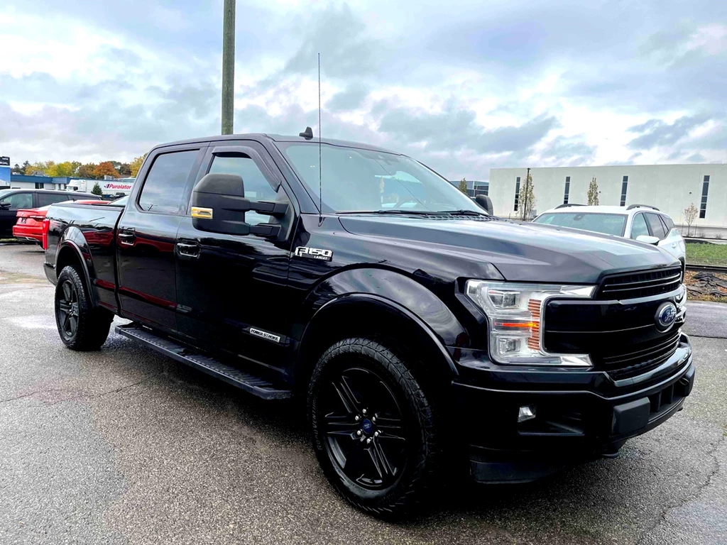 Used 2019 Ford F-150 LARIAT POWER STROKE TURBO DIESEL CREW CAB 4X 