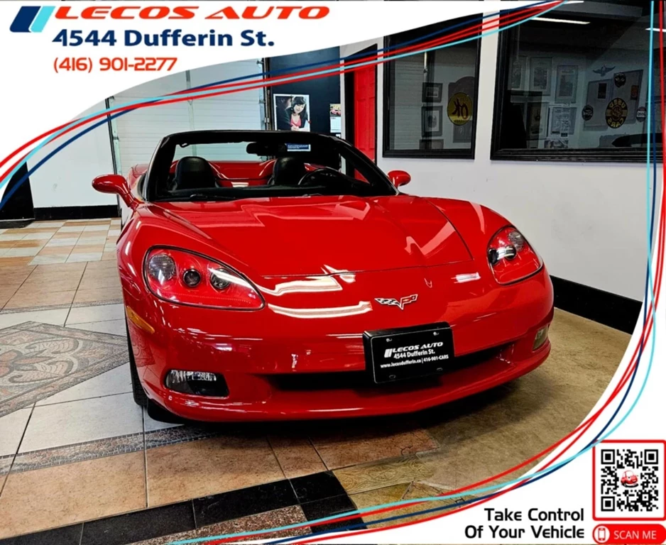 Used 2007 Chevrolet CORVETTE 2DR CONVERTIBLE MANUAL TRANSMISSION/NO... 