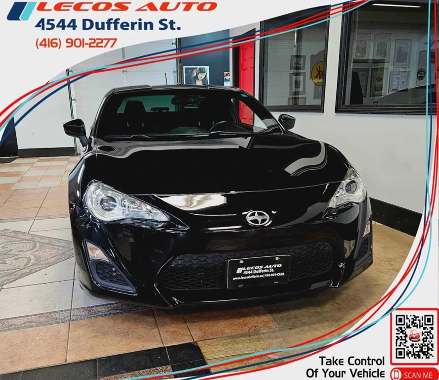 Used 2013 Scion FR-S 2DR CPE AUTO LOW KMS/BLUETOOTH/GREAT SHAPE 