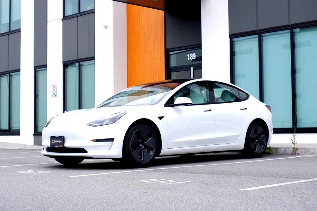 Used 2021 Tesla MODEL 3 STANDARD PLUS - WHITE INTERIOR / 1 